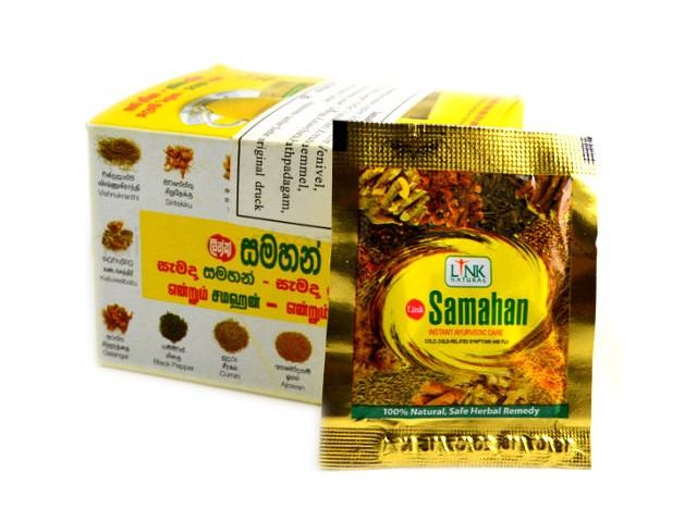 Samahan tea, cold and flu, 10 instant sachets