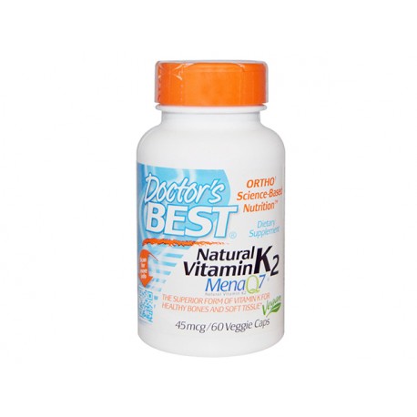 Витамин K2, MenaQ7, 45 мкг. - 60 капсули