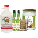 "Maple Syrup Diet with Coconut Oil" - Healthy package