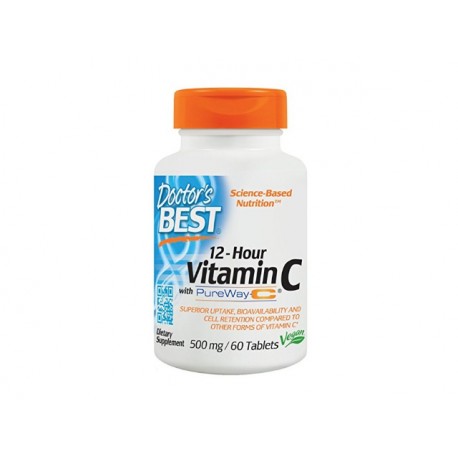 Витамин C, с удължено действие, Doctor's Best - 60 капсули