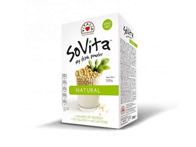 SoVita Natural, Soy drink powder, 300 g