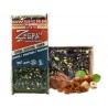 Raw bar with carob flour, Inca berries and hazelnuts