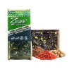 Raw bar with carob flour, goji berries and pistachios