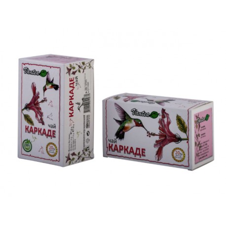 Каркаде (Хибискус), билков чай, 20 филтърни пакетчета