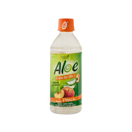 Aloe Vera drink, Peach, Drink For Life, 500 ml