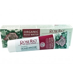 Homeopathic toothpaste with Organic rose water, RoseRio, 65 ml