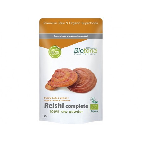 Reishi Complete, raw powder, Biotona, 150 g