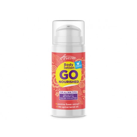 Go Nourished, body lotion with jasmine and cocoa, 100 ml