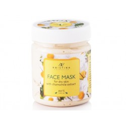 Face Mask for dry skin with Chamomile extract, Hristina, 200 ml