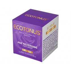 Age Reversing face cream with rose oil, Ecotonus, 50 ml