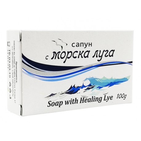 Natural soap with black sea lye, 100 g