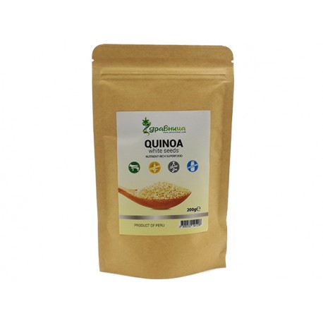 Quinoa, white seeds, Zdravnitza, 200 g