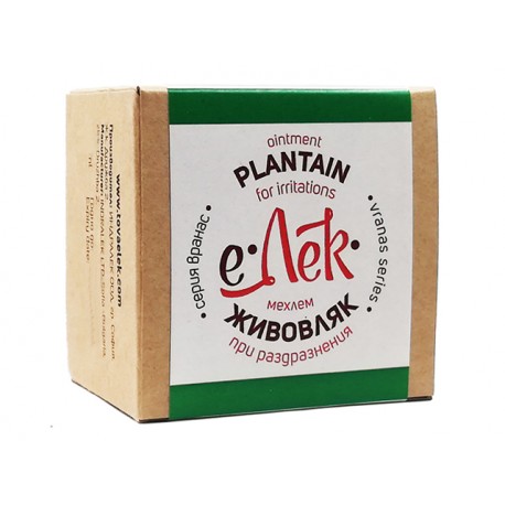 Plantain ointment, for irritations, eLek, 20/40 ml