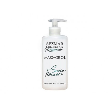 Snow Flowers Massage Oil, professional, Sezmar, 500 ml