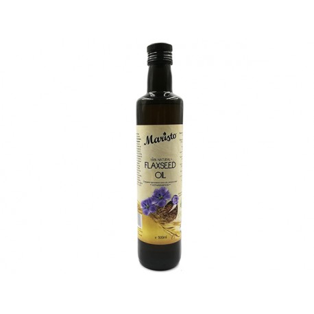 Flaxseed oil, unrefined, Maristo, 500 ml