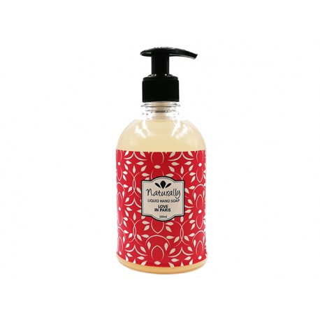 Naturial liquid hand soap - Love in Paris, Naturally, 500 ml