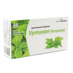 Urtikap, nettle extract, PhytoPharma, 60 capsules