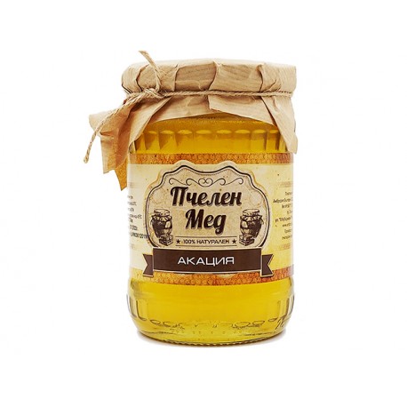 Пчелен мед - Акация, натурален, Амброзия, 700 гр.