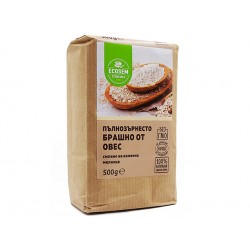 Wholemeal oat flour, Ecosem, 500 g