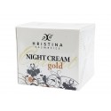 Night face cream with gold particles, Hristina, 50 ml