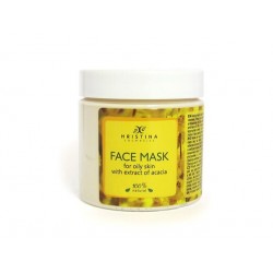 Face Mask for oily skin with Acacia extract, Hristina, 200 ml