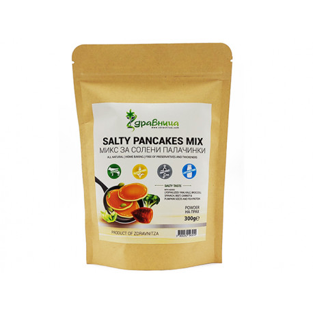 Salty pancakes mix, gluten free, Zdravnitza, 320 g