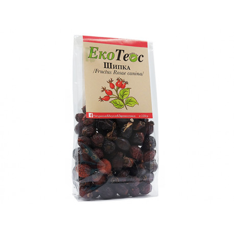 Rosehip, dried fruit, EcoTeas, 100 g