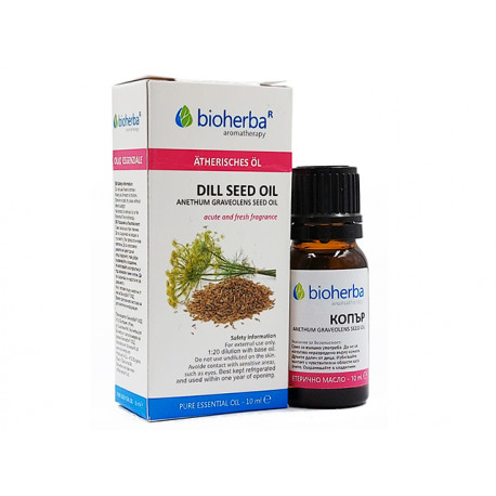 Dill Seed, pure essential oil, Bioherba, 10 ml