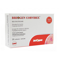 Briogen Corvirex, against viruses and infections, 20 capsules
