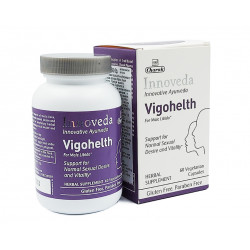 Vigohelth, male libido, ayurvedic supplement, Charak, 60 capsules