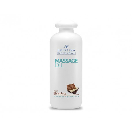 Professional Massage Oil - Chocolate, Hristina, 500 ml