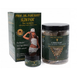 Slim Pam - pack for women, Prof. Dr. Pamukov, herbal tea and capsules