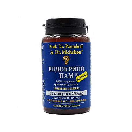 Endocrino Pam, for men, Prof. Dr. Pamukoff, 90 capsules