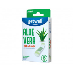 Patches with Aloe Vera, waterproof, Getwell, 15 pcs