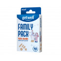 Family Pack - first aid plasters, Getwell, 48 pcs