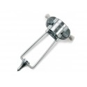 Ice metal spike for canes and crutches