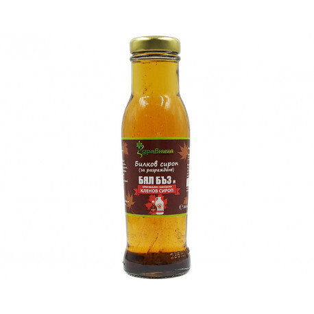 White Elderberry and Maple Syrup, concentrate, Zdravnitza, 285 ml