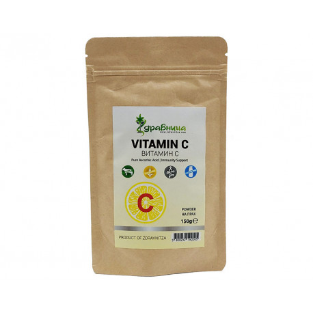 Vitamin C, powder, Zdravnitza, 150 g