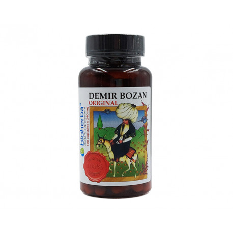 Demir Bozan, herbal complex, Bioherba, 100 capsules