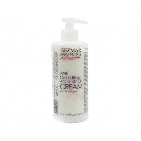 Anti cellulite and anti stretch cream with pineapple, Sezmar, 500 ml