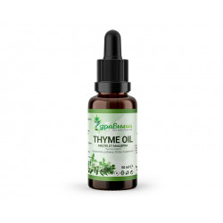 Thyme oil, respiratory system support, Zdravnitza, 50 ml