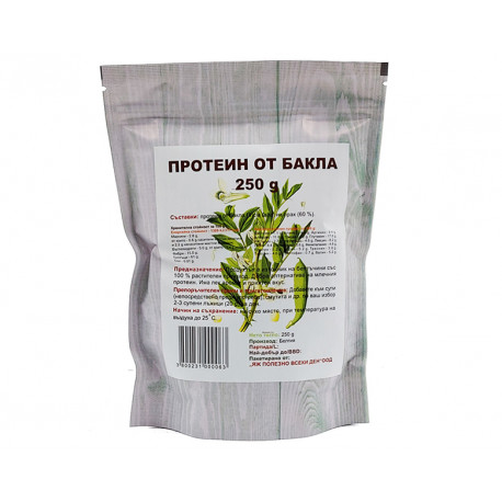 Faba bean protein, powder, Yazh Polezno, 250 g