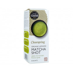 Organic Japanese Matcha Shot, premium grade, 8 sachets