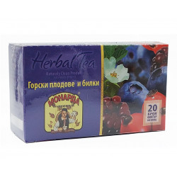 Herbal Tea - Forest fruits and herbs, Monarda, 20 filter bags