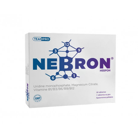 Nebron, back and lower back pain, Team Pro, 30 tablets