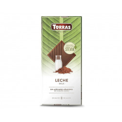 Млечен шоколад със стевия, без добавена захар, Торрас, 100 гр.