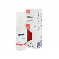 Iron Spray, dietary supplement, Nordaid, 30 ml
