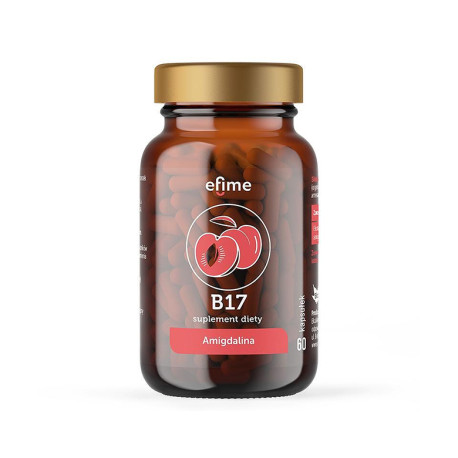 Vitamin B17 (Amygdalin), from apricot kernels, EkaMedica, 60 capsules