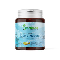 Norway Cod Liver Oil, 1000 mg, Zdravnitza, 30 capsules