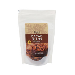 Organic Cacao beans, Dragon Superfoods, 100 g